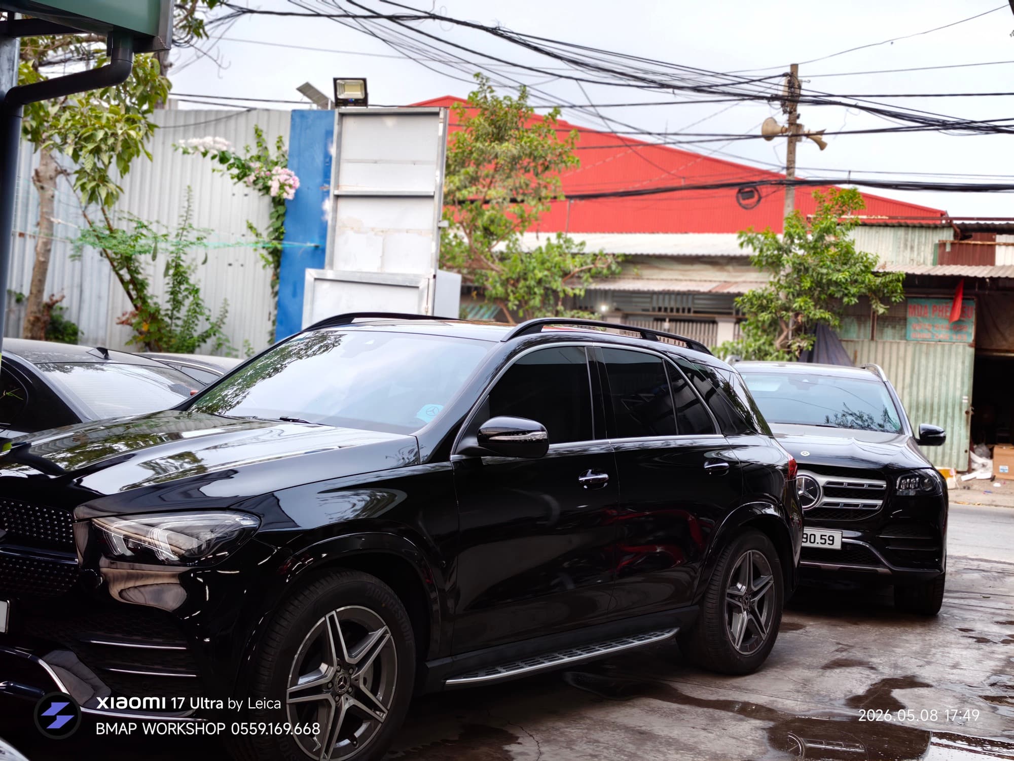 Mercedes-Benz GLE bảo dưỡng tại BMAP Workshop