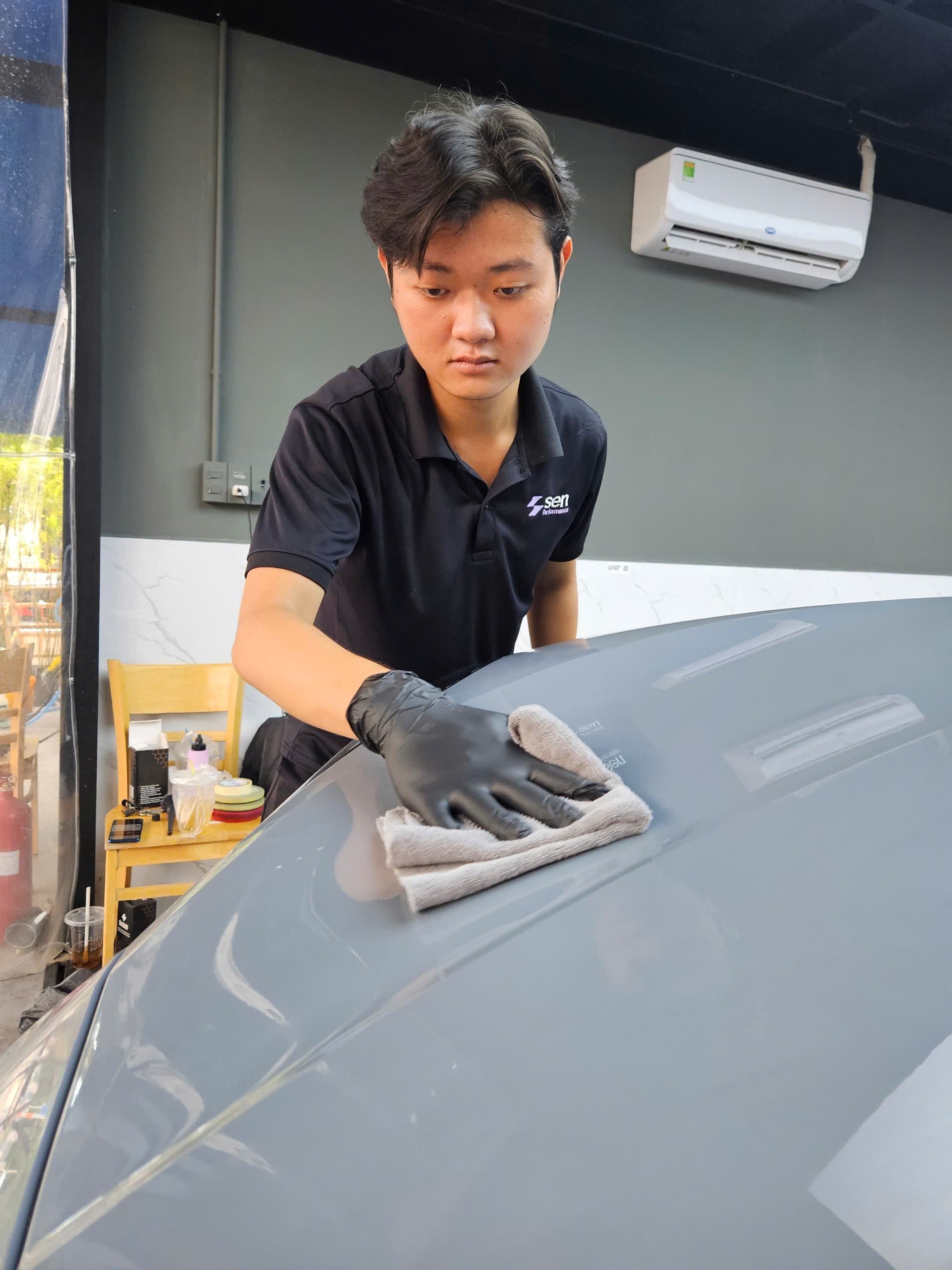 Phủ ceramic bảo vệ sơn tại Sen Performance