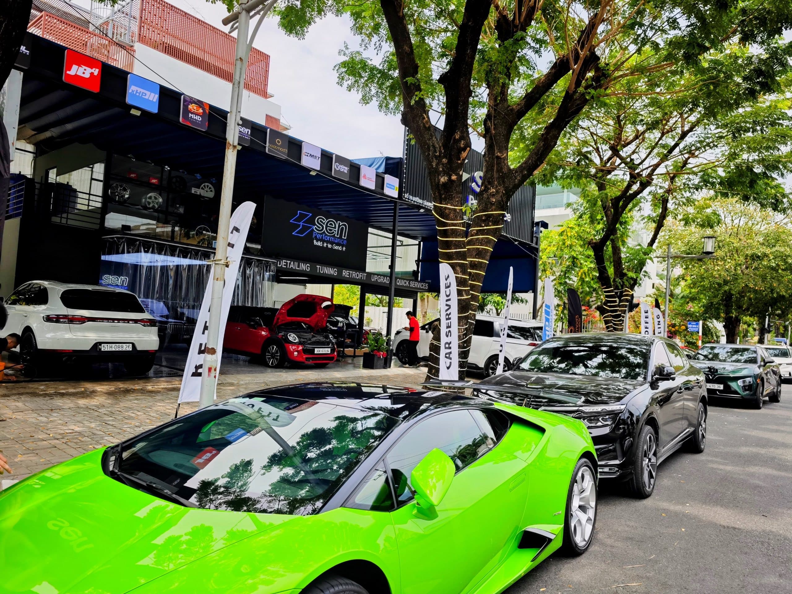 Không gian detailing tại Sen Performance Quận 7