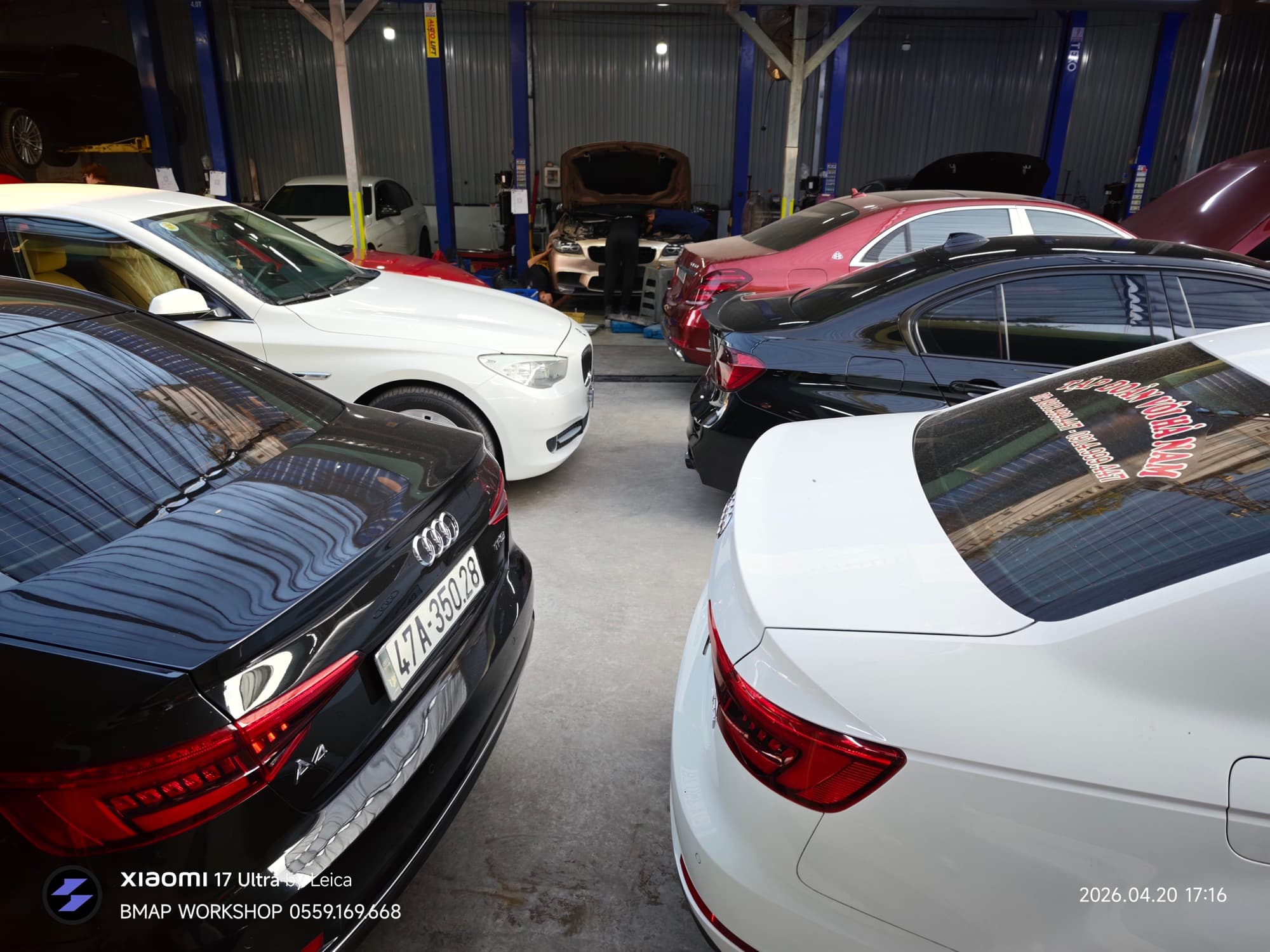 Audi A5 và A7 Sportback tại xưởng BMAP Workshop