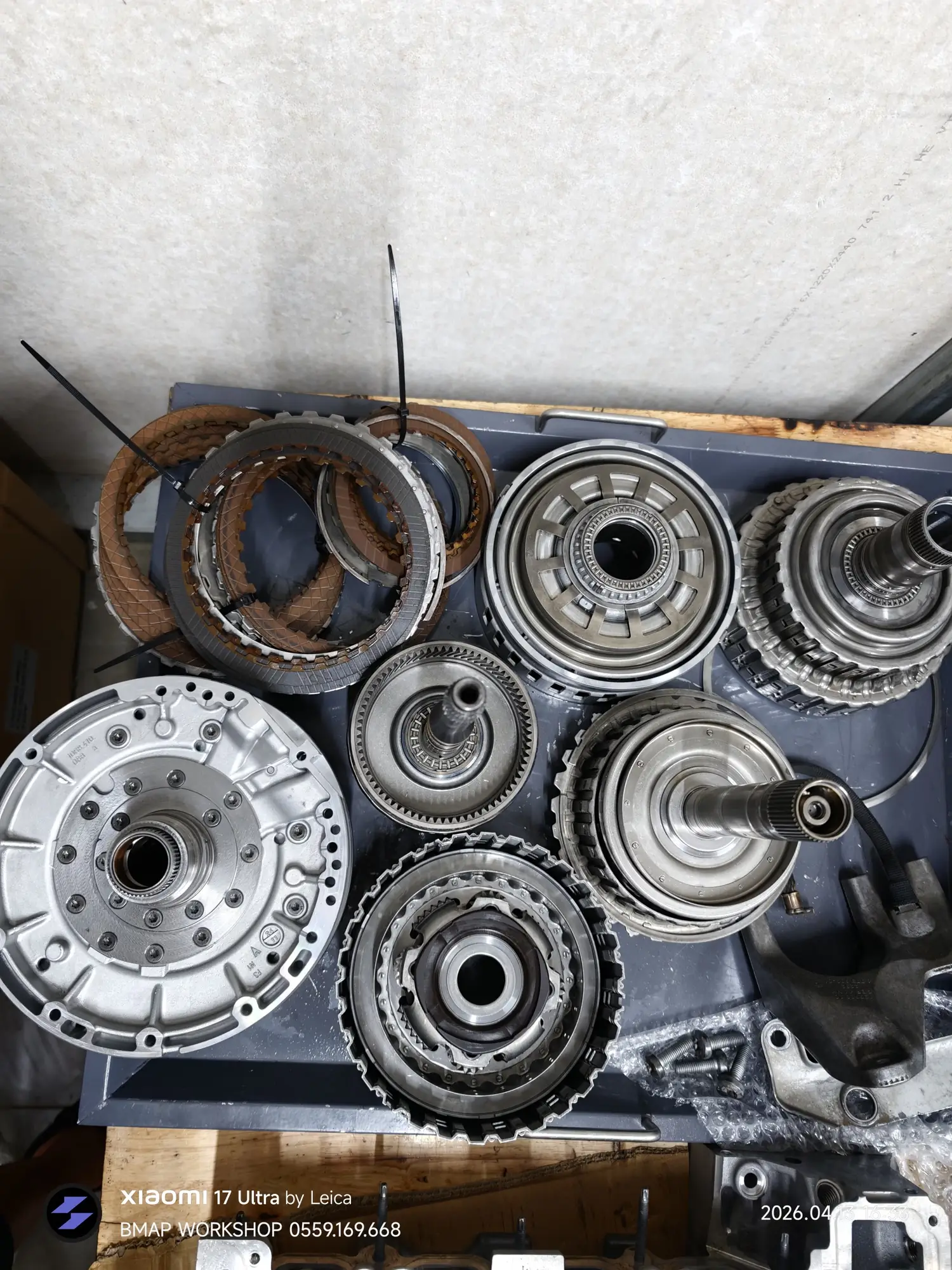 Đại tu hộp số tự động ZF 8HP của BMW tại BMAP Workshop