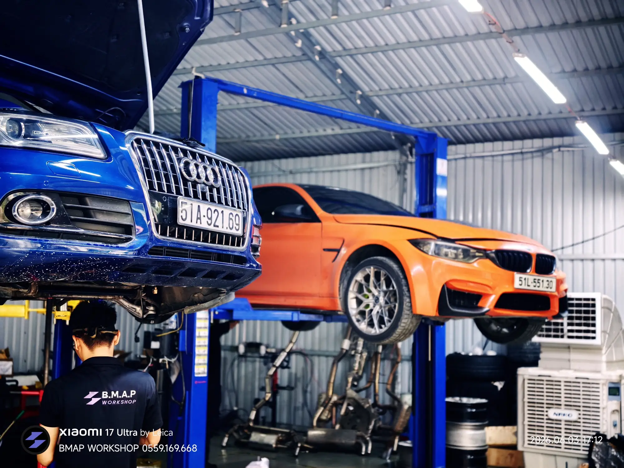 Sửa chữa và bảo dưỡng Audi tại BMAP Workshop, Quận 7, TP.HCM